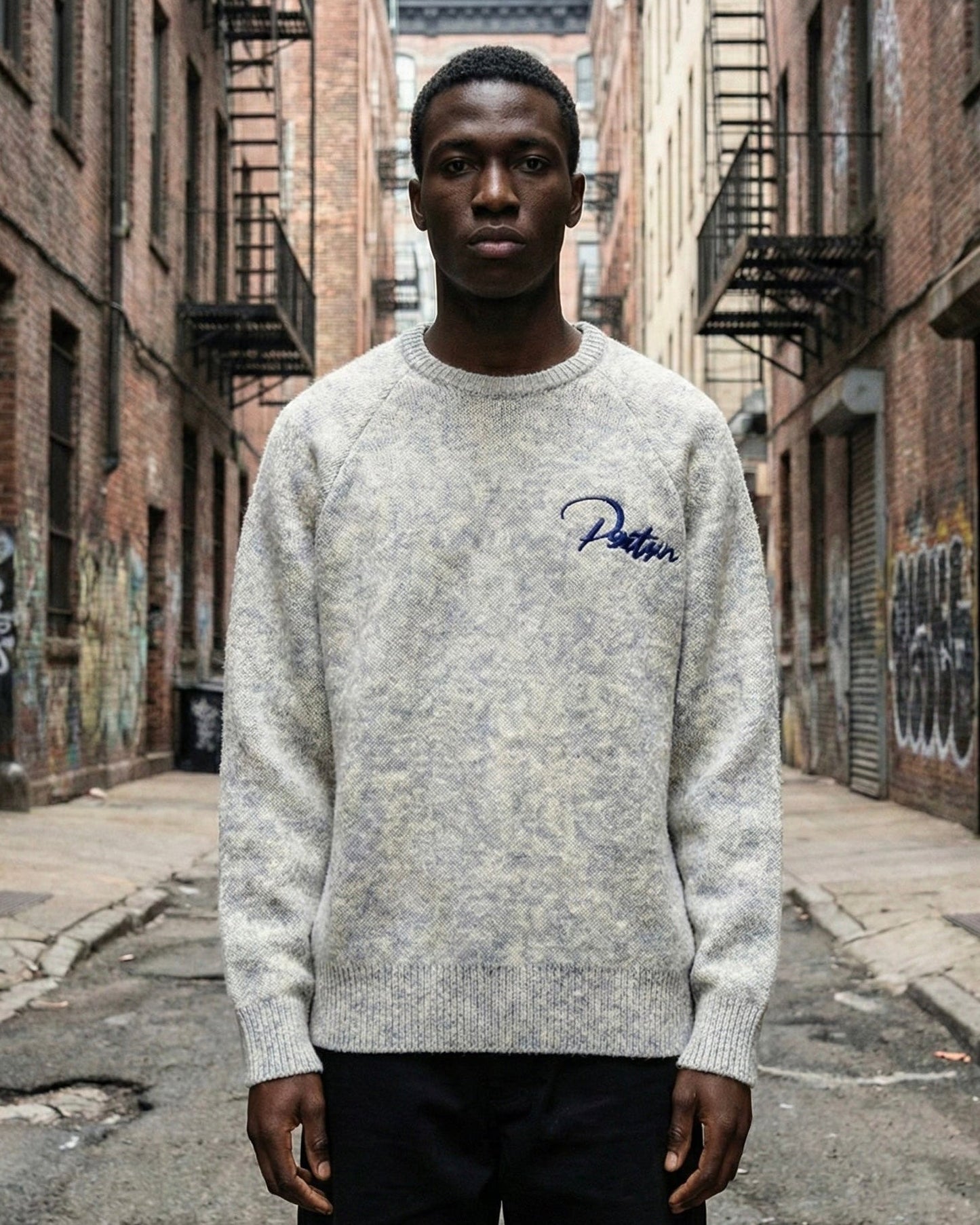 PATAN Knit Sweater Grey