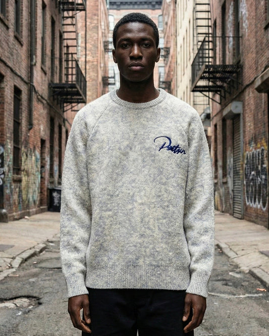 PATAN Knit Sweater Grey