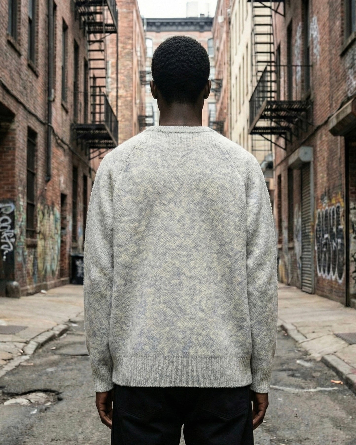 PATAN Knit Sweater Grey